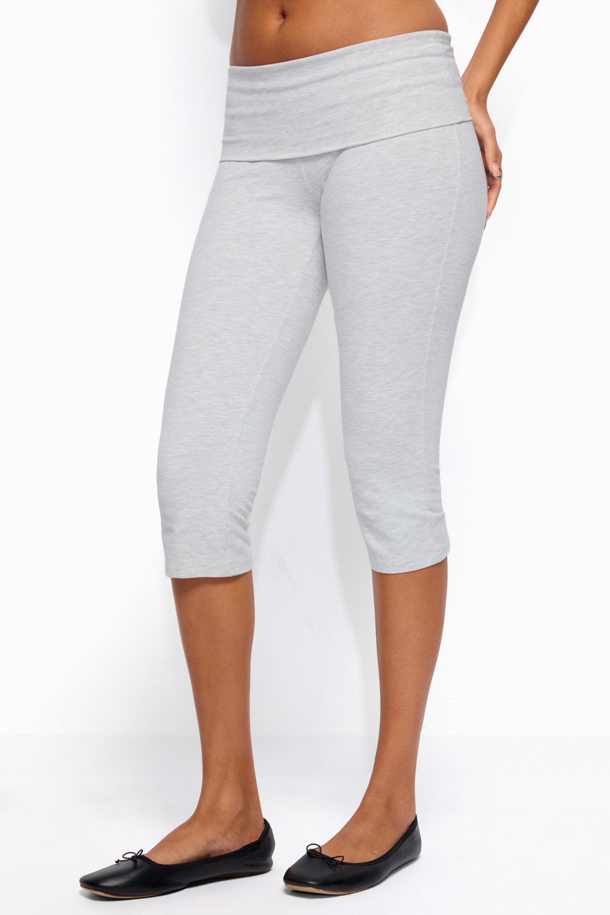 Rocio Foldover Capri Trousers