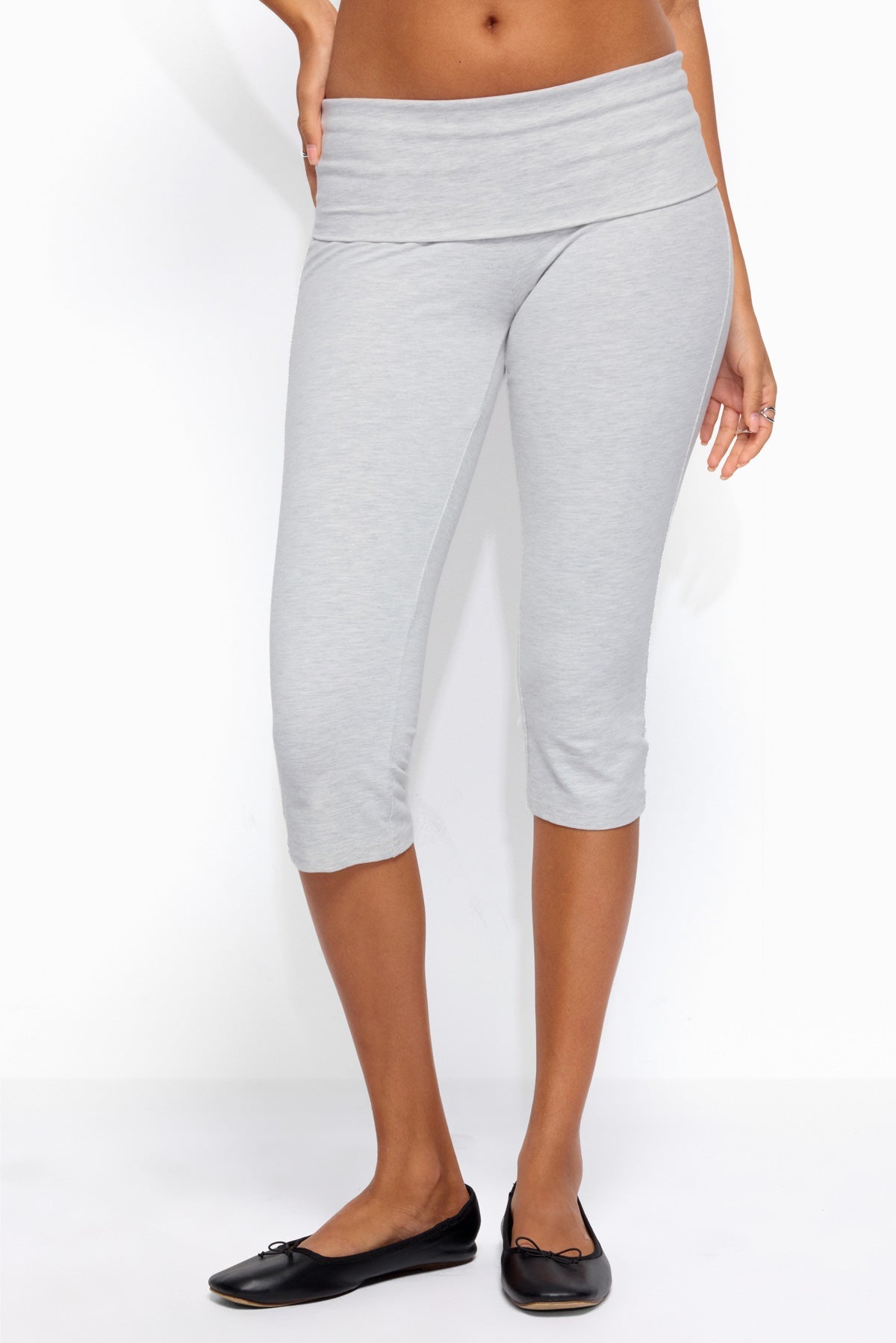 Rocio Foldover Capri Trousers